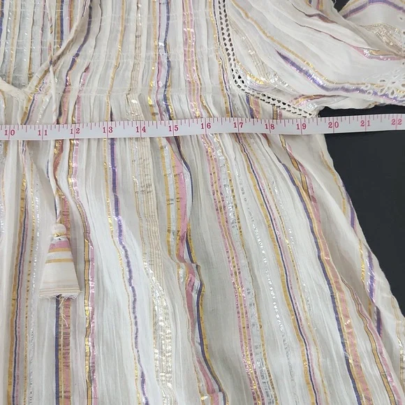 Sea New York Harriet Pintucked blouse size 2 - Picture 11 of 13